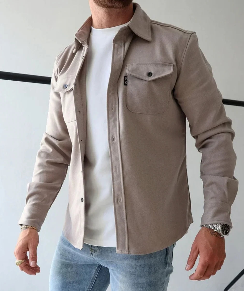 William | Men's Relaxed-Fit Overshirt Jacket