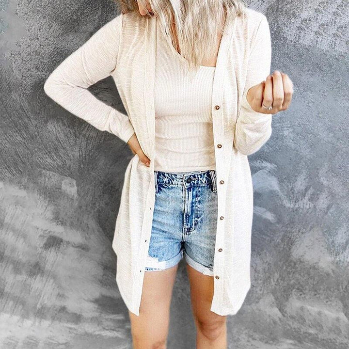 Winnie | Women's Relaxed Button-Front Cardigan