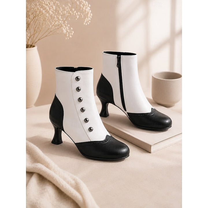 Prudence | Vintage Buttoned Ankle Boots
