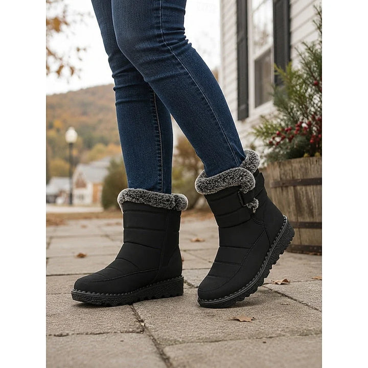 Zoe | Women's Fur-Trimmed Winter Snow Boots