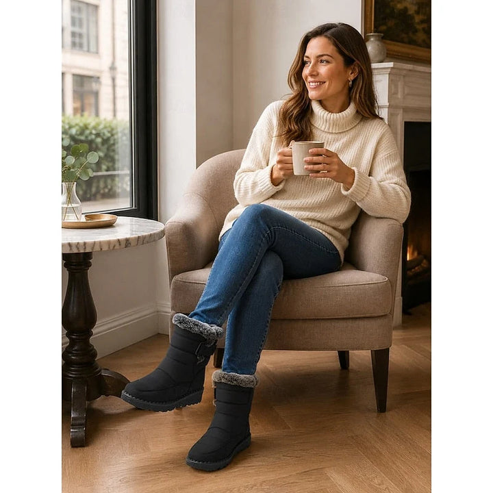 Zoe | Women's Fur-Trimmed Winter Snow Boots