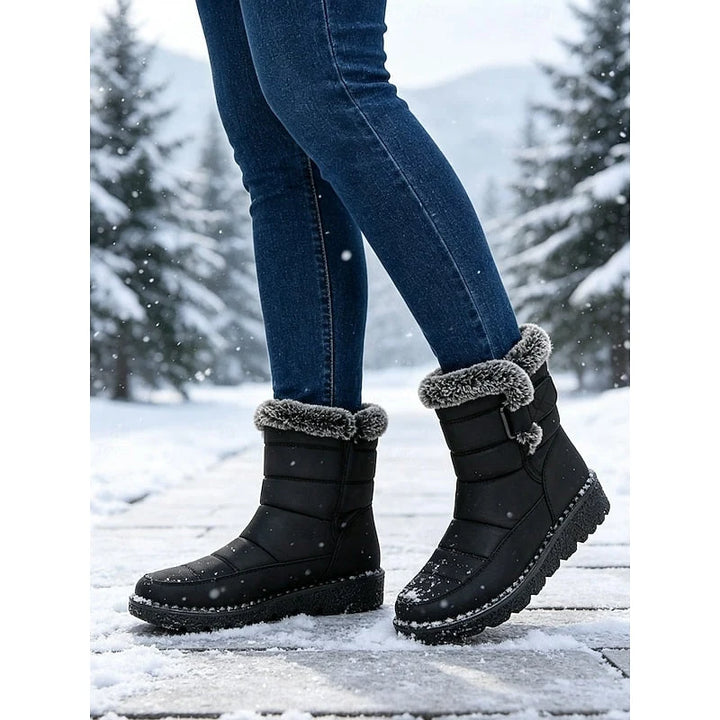 Zoe | Women's Fur-Trimmed Winter Snow Boots